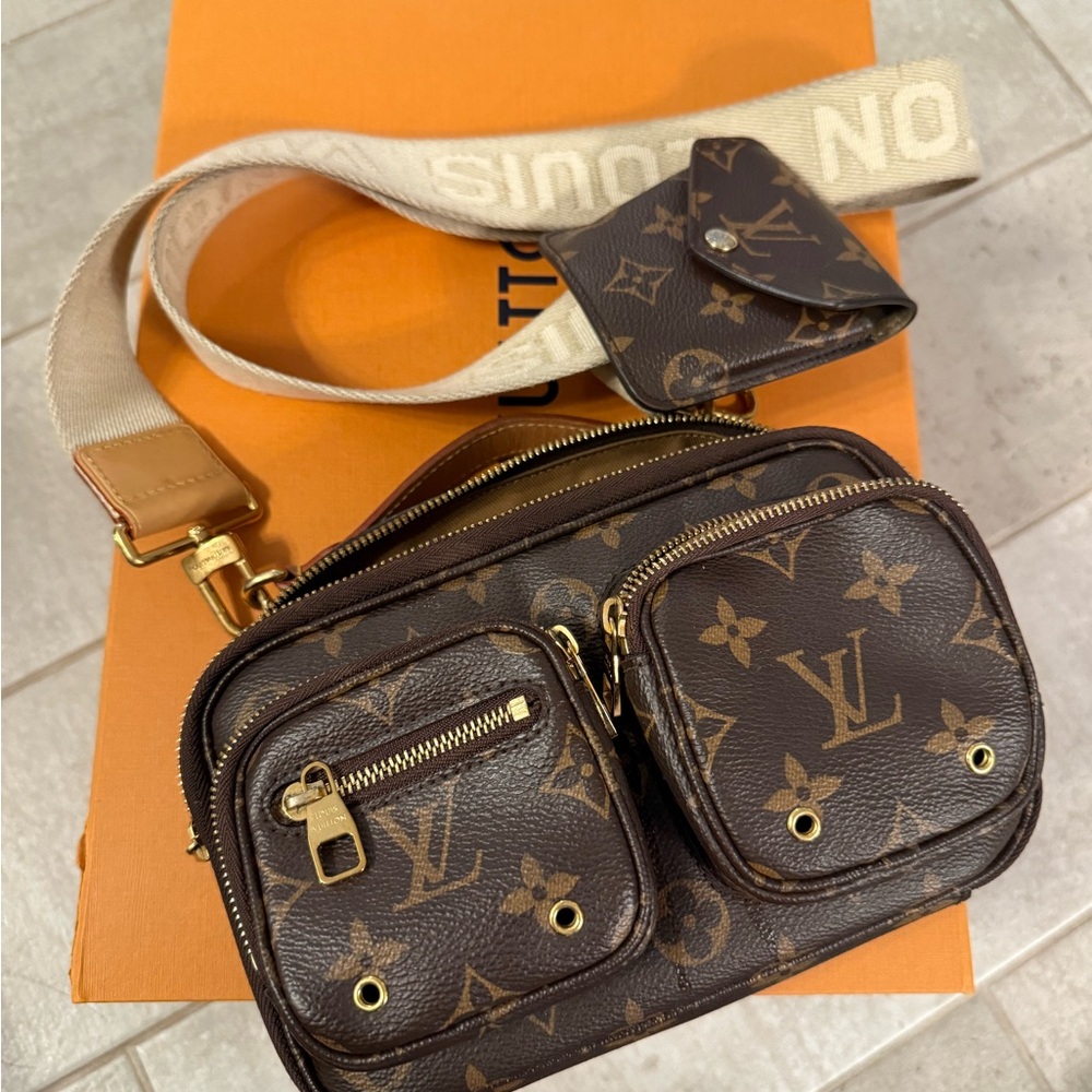 Louis Vuitton Brown Monogram Belt Bag